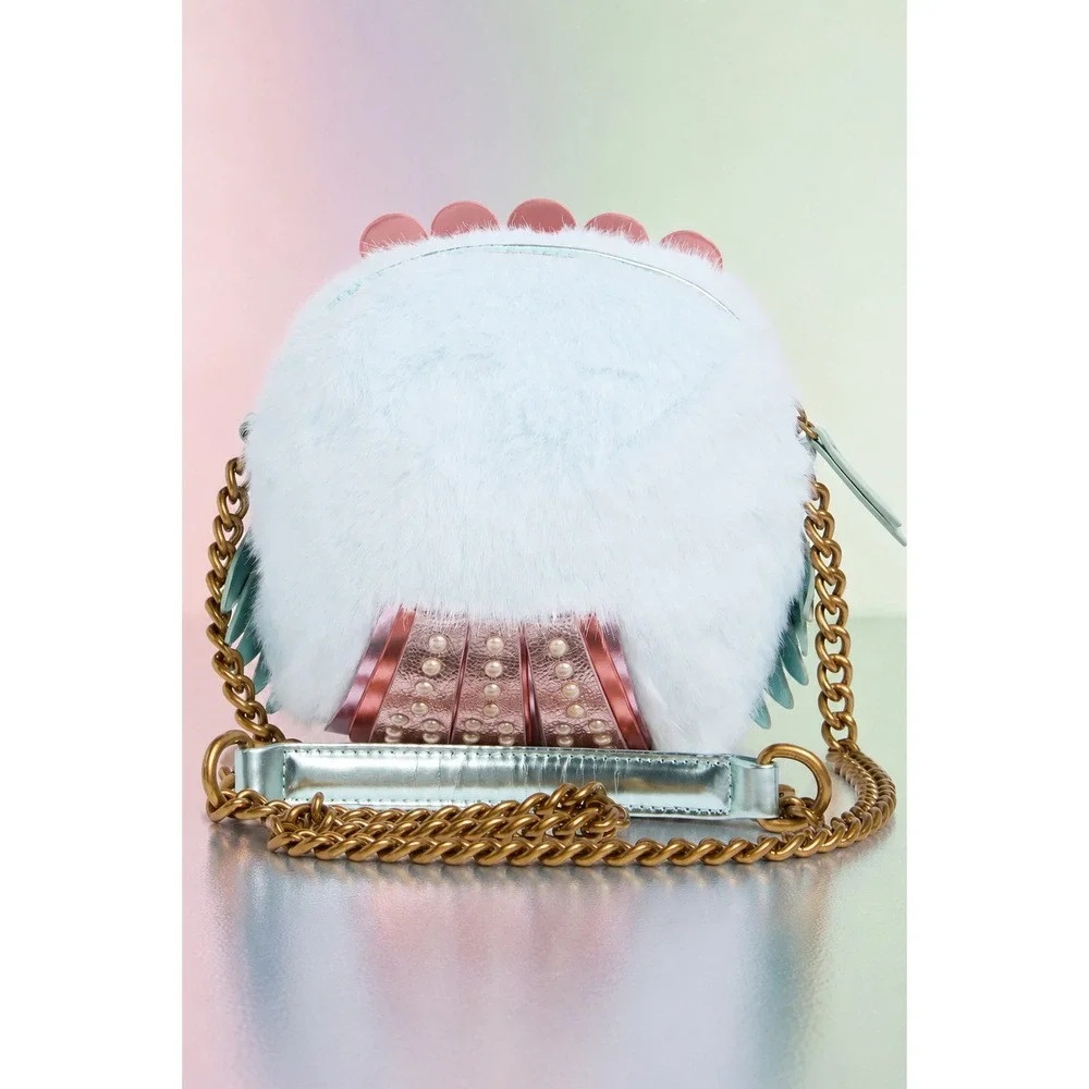 Kurt Geiger Faux Fur Soft Eagle Bag 6